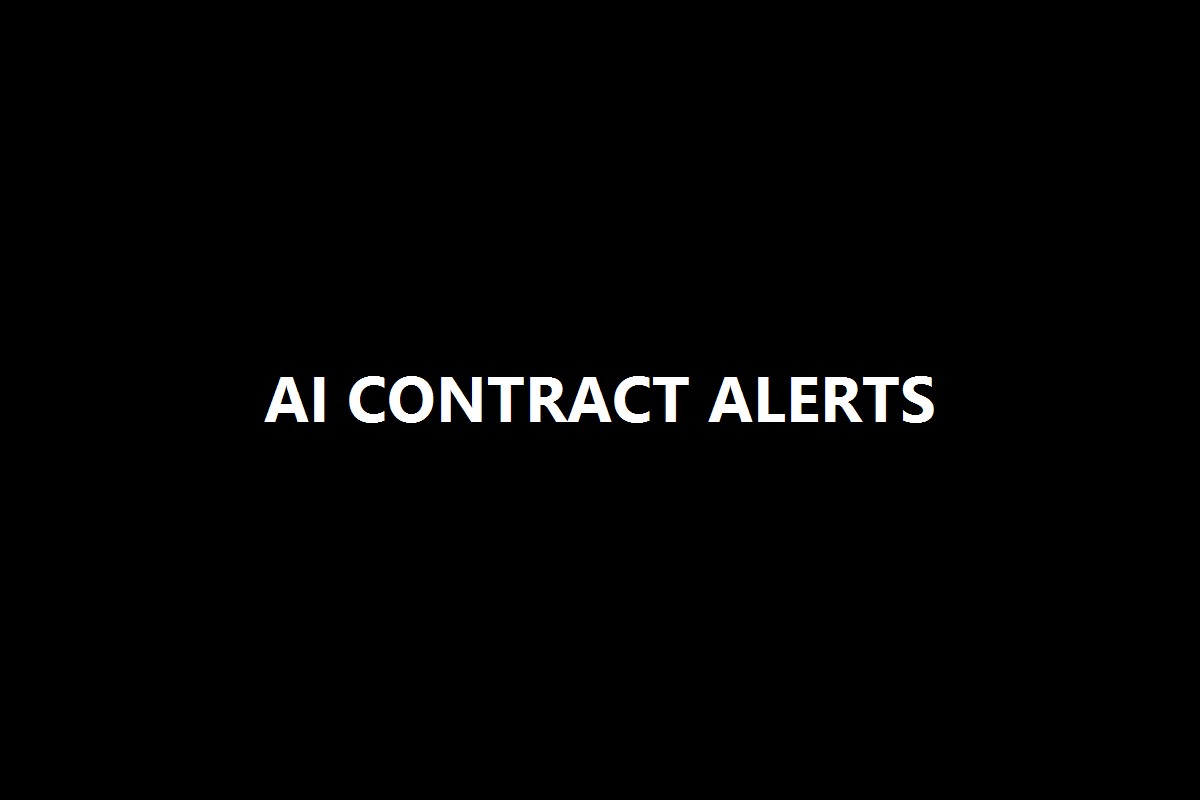 AI Contract Alerts